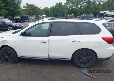 2017 Nissan Pathfinder Sv из США, поврежденный, VIN 5N1DR2MN9HC682195